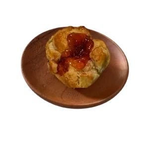 Strawberry Jam Scone